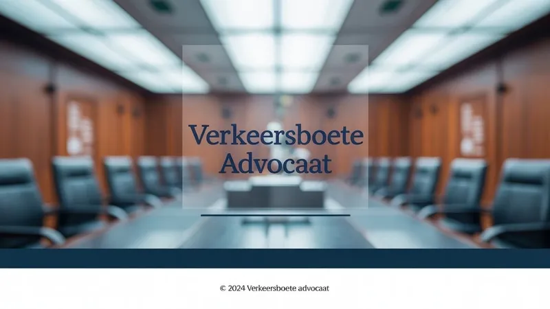 Heeft een verkeersboete aanvechten zin?